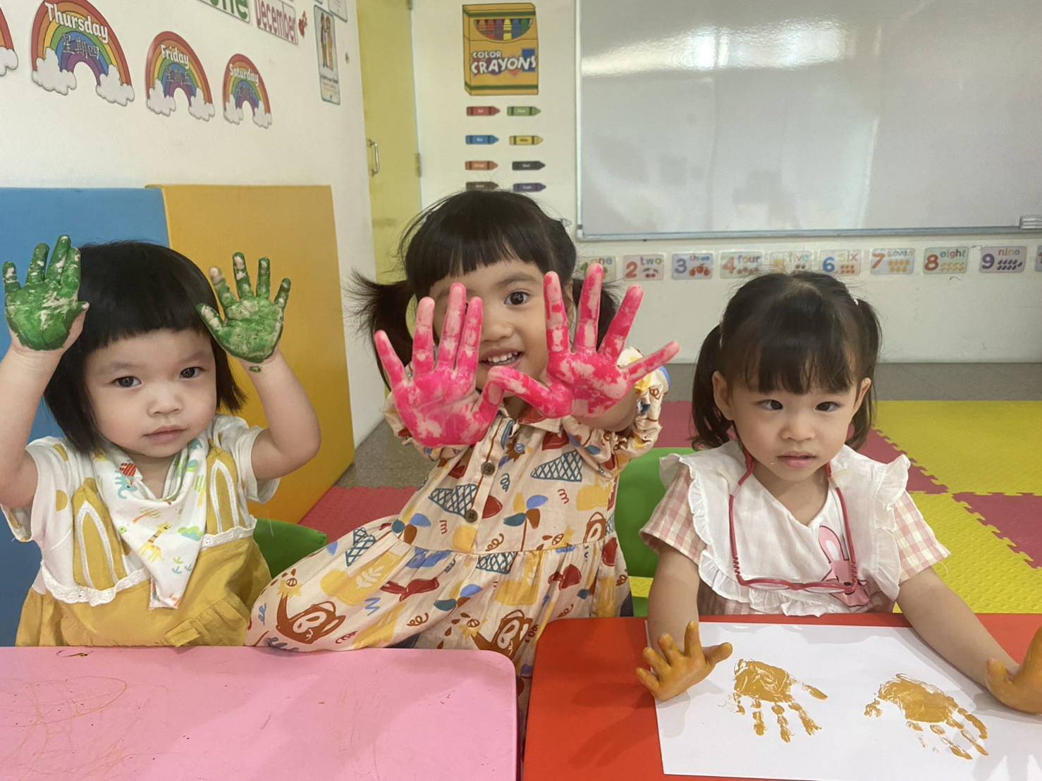 Preschool Classes. ปรแกรมอนุบาลนานาชาติที่ KidAble KidAble ś际学前班课程